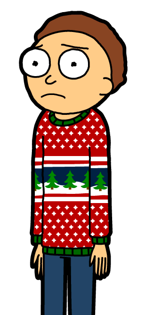 morty christmas sweater