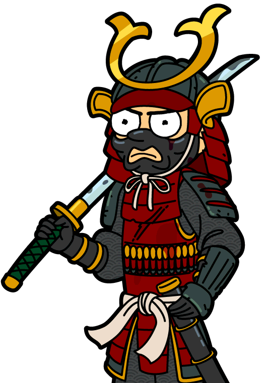 #266 - Samurai Morty - PocketMortys.net